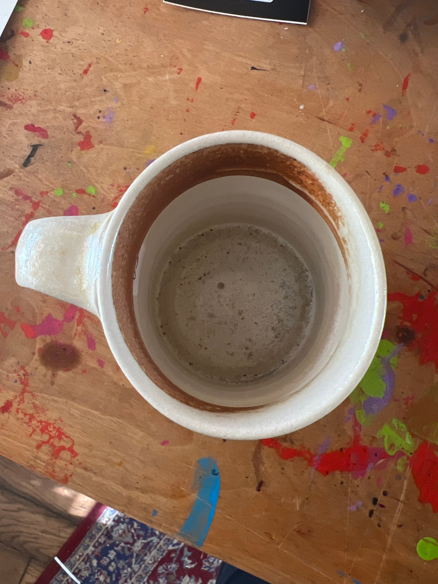 WOOD FIRED MUG 14 (warped)