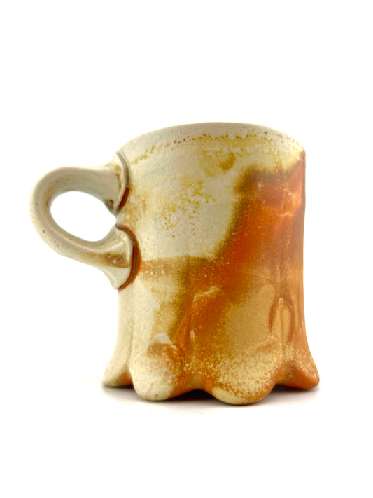 WOOD FIRED MUG 14 (warped)